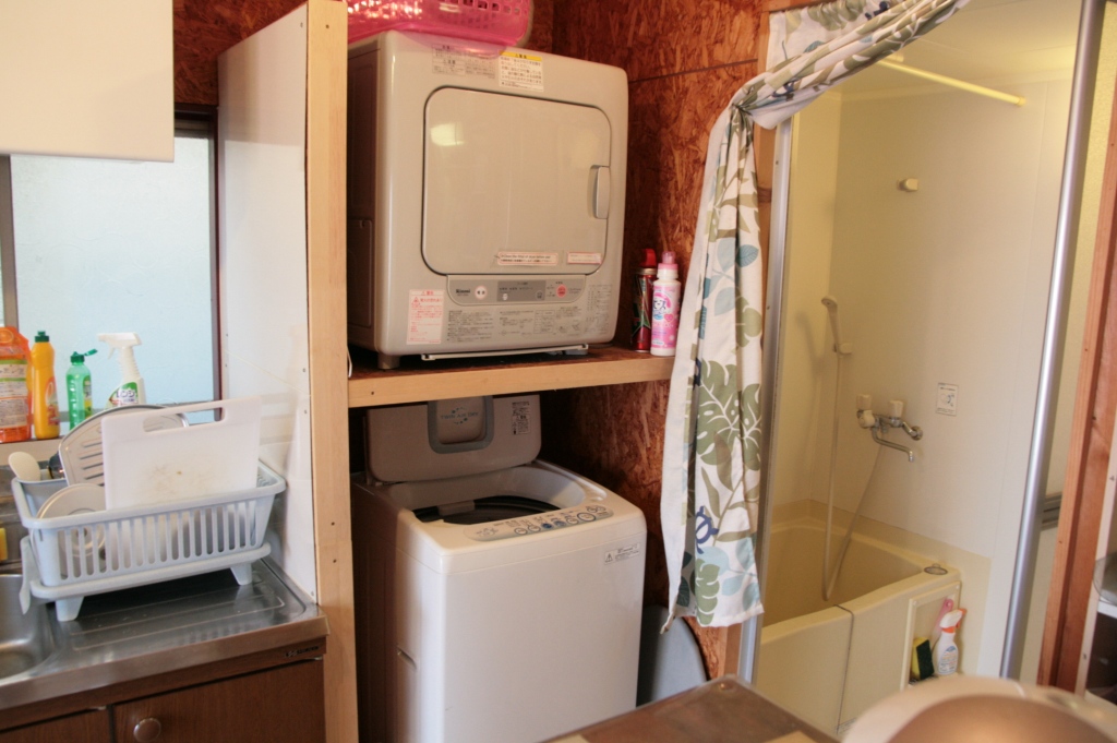 ヒルハウス１洗濯機と無料乾燥機